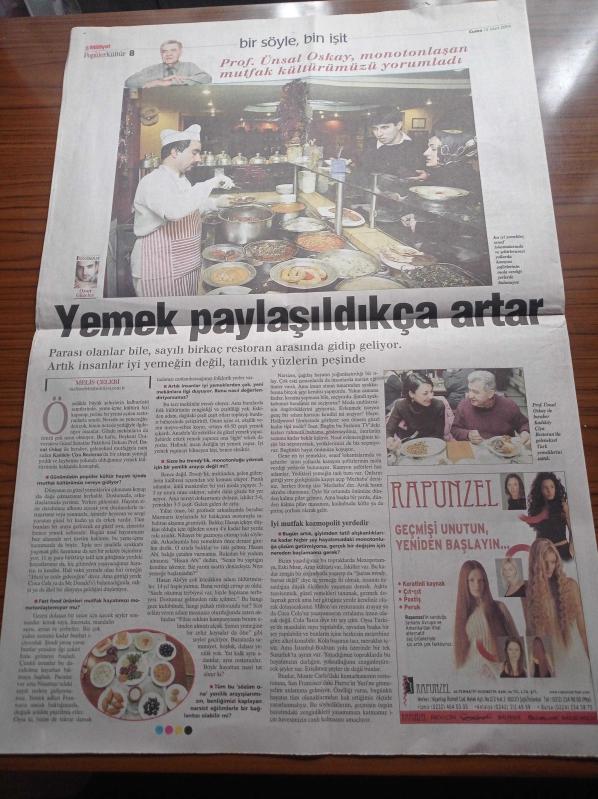 Milliyet Popüler Kültür Gazetesi 12 Mart 2004 Sayı 26 Duvara  