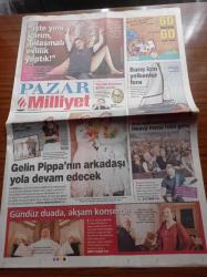 Milliyet Pazar Gazetesi - 4 Temmuz 2010 - İlber Ortaylı Tarihte Temmuz Darbe Ayıdır - Mehmet Ali Erbil İşte Yeni Karım Anlaşmalı Evlilik Yaptık - Gelin Pappa Bicca'nın Arkadaşı Yola Devam Edecek - 50 Bin Kişilik Konser İspatladı Heavy Metal Hala Genç - Barış İçin Yelkenler Fora - Saint Pierre Kilisesi - Guiseppe Gandalfo