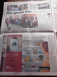 Milliyet Pazar Gazetesi - 5 Haziran 2005 - Elif Şafak Eyüp Can Çiftinin Nikah Gününden Yayımlanan İlk Fotoğraf - Şahan Gökbakar Küçükken De Göze Batan İlgi Çeken Bir Çocuktum -  İlber Ortaylı Bizde Giysi Satma Geleneği Yoktur - Aslı Çakır Burhan Öçal Röportajına Darbuka İle Gitti - Öğretmenin Kurduğu Orkestra Okulu Değiştirdi