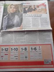 Milliyet Pazar Gazetesi - 5 Haziran 2005 - Elif Şafak Eyüp Can Çiftinin Nikah Gününden Yayımlanan İlk Fotoğraf - Şahan Gökbakar Küçükken De Göze Batan İlgi Çeken Bir Çocuktum -  İlber Ortaylı Bizde Giysi Satma Geleneği Yoktur - Aslı Çakır Burhan Öçal Röportajına Darbuka İle Gitti - Öğretmenin Kurduğu Orkestra Okulu Değiştirdi