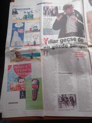 Milliyet Pazar Gazetesi - 3 Şubat 2002 -  Ressamcı Ersin Salman 5 Yıl Önce Bir Dakika Karanlık Vardı - Fazıl Say İki Özel Konser Veriyor - Hastaneye Gitmeyen Tek Eski Sevgili Nefise Karatay Fotoğrafı - Ressam Komet Ve Suç Ortakları - Beyaz Saray Pavyonu Artık Lüks Restaurant