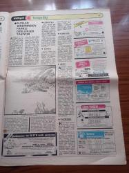 Milliyet Turizm Gazetesi - 8 Mayıs 1981 - Kleopatra'nın Denize Girdiği Sahiller Side - Çeşme - Agora - Gimnazyum - İlçeler Birbirinden Farklı Özellikler Taşıyor - Aspendos Dünyada Günümüze Kadar En İyi Korunmuş Tiyatro - Manavgat - Finike