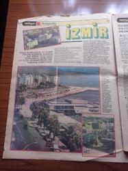 Milliyet Turizm Gazetesi - 12 Mayıs 1981 - Ege Bölgesi - İzmir - Enternasyonal Fuarın Açıldığı Kültürpark Festivaller Kentinin Eğlence Merkezi - Saat Kulesi - İzmir Arkeoloji Müzesi - Karşıyaka - İzmir 1081 Yılında Çaka Bey Taraf Tarafından Fethedildi - Ege'de Kara Ve Deniz Avcılığı