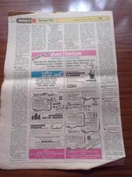 Milliyet Turizm Gazetesi - 12 Mayıs 1981 - Ege Bölgesi - İzmir - Enternasyonal Fuarın Açıldığı Kültürpark Festivaller Kentinin Eğlence Merkezi - Saat Kulesi - İzmir Arkeoloji Müzesi - Karşıyaka - İzmir 1081 Yılında Çaka Bey Taraf Tarafından Fethedildi - Ege'de Kara Ve Deniz Avcılığı