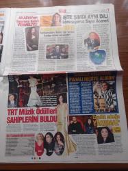 Habertürk Magazin Gazetesi - 10  Mart 2011 - Sosyetik Güzel Selin İmer Twitter'dan Başbakan Recep Tayyip Erdoğan'a Şikayet - İzel Nikahtan Döndü - Cem Yılmaz Mozart Çaldıracak - Berrak Tüzünataç Kan Da Gerçek Değil Sevişme De - Fenerbahçeli Andre Santos - Önder Bekensir Ve Demet Akalın Aşkın Suyunu Çıkardılar - Mehmet Ali Erbil - Engin Altan Düzyatan - Ajda Pekkan