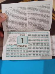 2024 DUVAR TAKVİMİ 1.BÖLGE