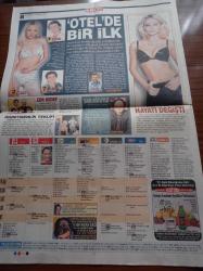 Star Box Magazin Gazetesi - 15 Ağustos 2002 - Selin Toktay Uluorta Öpüşünce Kovuldu - Nez Yine Esecek - Yasemin Kozanoğlu Sarhoş Oldu Sağa Sola Sataştı Kapı Dışarı Edildi - Petek Dinçöz Ödül Aldı - Emrah Asuman Krause İle Evleniyor - Bülent Serttaş