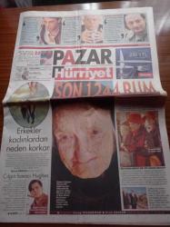 Hürriyet Pazar Gazetesi - 30 Ocak 2005 - Süleyman Ulusoy Nam'ı Diğer Hortum Süleyman - Terzi Yamağı Barbaros Şansal - Türk Asıllı Alman Yazar Feridun Zaimoğlu - Haliç'ten Haç Çıkarma - Leonardo Di Caprio - Türkiye'de Son 1244 Rum kaldı - Tansu Çiller - Bill Clinton - Gani Müjde