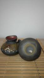 Eski İtalyan Terracotta Çift Vazo