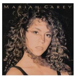 MARIAH CAREY  LP PLAK SIFIR JELATİNLİ AMBALAJINDADIR Mariah ilk albümü ALBUM