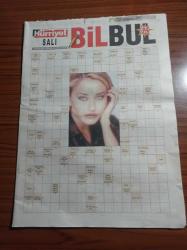 Hürriyet Bil Bul Bulmaca Gazetesi - 15 Nisan 2008 - Ece Uslu Fotoğrafı - Özkan Uğur Fotoğrafı- Ahmet Uğurlu Fotoğrafı - Samurai Sudoku - Kare Bulmaca - Futoshiki - Puzzle Bulmaca - Sayı Bulmaca - Mozaik Bulmaca - Artan Sözcük -