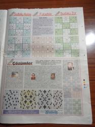 Hürriyet Bil Bul Bulmaca Gazetesi - 15 Nisan 2008 - Ece Uslu Fotoğrafı - Özkan Uğur Fotoğrafı- Ahmet Uğurlu Fotoğrafı - Samurai Sudoku - Kare Bulmaca - Futoshiki - Puzzle Bulmaca - Sayı Bulmaca - Mozaik Bulmaca - Artan Sözcük -