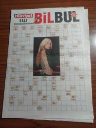 Hürriyet Bil Bul Bulmaca  Gazetesi- 31 Ocak 2012 - Şarkıcı Gülşen Fotoğrafı - Mehmet Ali Erbil Fotoğrafı - Toprak Sergen Fotoğrafı -Samurai Sudoku -  Kelime Bulmaca - Kare Bulmaca - Çengel Bulmaca - Puzzle Bulmaca - Sayı Bulmaca - Zincir Bulmaca - Rakamlı Mantık Oyunu