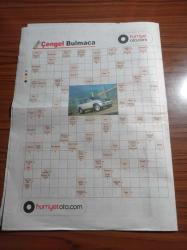 Hürriyet Bil Bul Bulmaca  Gazetesi- 31 Ocak 2012 - Şarkıcı Gülşen Fotoğrafı - Mehmet Ali Erbil Fotoğrafı - Toprak Sergen Fotoğrafı -Samurai Sudoku -  Kelime Bulmaca - Kare Bulmaca - Çengel Bulmaca - Puzzle Bulmaca - Sayı Bulmaca - Zincir Bulmaca - Rakamlı Mantık Oyunu
