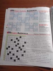 Hürriyet Bil Bul Bulmaca Gazetesi - 3 Mayıs 2019 - Hürriyet'ten Herkese Ramazan Hediyesi - Esra Balamir Fotoğrafı - Kelime Bulmaca - Harfli Mantık Oyunu - Sayı Bulmaca - Rakamlı Mantık Oyunu - Mozaik Bulmaca -- Beşli Sudoku Bulmaca - Kare Bulmaca