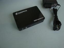 SONOROUS  5 PORT HDMI SWITCH ( FULL HD ) + ADAPTÖR - 5 GİRİŞ / 1 ÇIKIŞ  - 2. EL ÜRÜN - Açıklamayı Okuyunuz