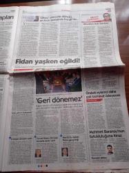 Cumhuriyet Gazetesi - 10 Mart 2015 - Galatasaray Başkanı Yarsuvat Asansör Kurbanı - Madonna Tahtını Paylaştı - Kanye West Siyahi Madonna - Kozmik Oda Davasına 5 Yıl Sonra Takipsizlik - Gezi Sürgünü Öğretmen - İzmir Valiliği Sıkıyönetim İlan Etti - Bülent Arınç - Ak Mit Dönemi - Hakan Fidan'ın İlk İşi Abdullah Öcalan İle Görüşme