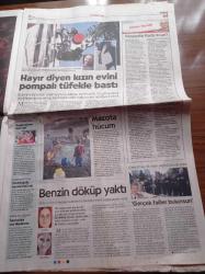 Cumhuriyet Gazetesi - 10 Mart 2015 - Galatasaray Başkanı Yarsuvat Asansör Kurbanı - Madonna Tahtını Paylaştı - Kanye West Siyahi Madonna - Kozmik Oda Davasına 5 Yıl Sonra Takipsizlik - Gezi Sürgünü Öğretmen - İzmir Valiliği Sıkıyönetim İlan Etti - Bülent Arınç - Ak Mit Dönemi - Hakan Fidan'ın İlk İşi Abdullah Öcalan İle Görüşme