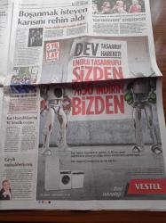 Cumhuriyet Gazetesi - 21 Aralık 2011 - Şike Raporunda Cornu İzi - Beşiktaş Asbaşkanı Serdal Adalı Aziz Yıldırım'a Süs Olduk - Uygarlık Dersi Şart - Cezaevinde Kitap Yasağı - Server Tanilli - Tüm Yurtta Eylem Var Söz Sırası Emekçide - Tüketiciye Elektrik Kararması Faturalarda Devlet Sırrı - Roman Polanski -