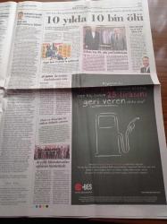 Cumhuriyet Gazetesi - 21 Aralık 2011 - Şike Raporunda Cornu İzi - Beşiktaş Asbaşkanı Serdal Adalı Aziz Yıldırım'a Süs Olduk - Uygarlık Dersi Şart - Cezaevinde Kitap Yasağı - Server Tanilli - Tüm Yurtta Eylem Var Söz Sırası Emekçide - Tüketiciye Elektrik Kararması Faturalarda Devlet Sırrı - Roman Polanski -