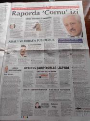 Cumhuriyet Gazetesi - 21 Aralık 2011 - Şike Raporunda Cornu İzi - Beşiktaş Asbaşkanı Serdal Adalı Aziz Yıldırım'a Süs Olduk - Uygarlık Dersi Şart - Cezaevinde Kitap Yasağı - Server Tanilli - Tüm Yurtta Eylem Var Söz Sırası Emekçide - Tüketiciye Elektrik Kararması Faturalarda Devlet Sırrı - Roman Polanski -