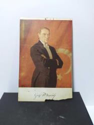 KRT110----1930 SAMSUN İMZALI TAYYARE CEMİYETİ ATATÜRK KARTPOSTALI