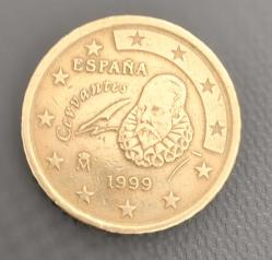 İSPANYA 50 EUROCENT 1999