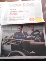 Cumhuriyet Gazetesi - 29 Ekim 2010 - Beşiktaş Allen İverson'a Canlı Yayında İmza Attıracak - Efes Pilsen - Ata'nın Yoktan Var Ettiği Mucize - Cumhurbaşkanı Abdullah Gül - Kemal Kılıçdaroğlu - Gazi Mustafa Kemal Atatürk - `Ergenekon'da En Önemli Çatı Çöktü - Sayıştay Yasası Değişikliğinin Arka Planı İşte Hükümeti Korkutan Rapor - İBB'den Taklit Heykel - Sosyal Ağlar Ve Kişilik