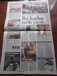 Cumhuriyet Gazetesi - 3 Ocak 2019 - Efsane İkili İsviçreli Yıldız Raket Roger Federer Ve Serena Williams - Gülriz Sururi - İyi Parti 2 İlçeyi İstiyor - Binali Yıldırım - Betonistan - Sibirya Ekspresi Geliyor - Piyango Değil İş Umudu Kuyruğu - Sendikalar Karanlığa Direnelim