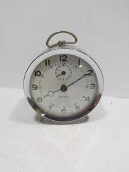 MS9---- FRANSA BAYARD KURMALI ANTİKA MASA SAATİ----ÇALIŞMIYOR BAKIM İSTER