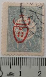 1909 POSTA PULLARI I.KALIP ÜZERİNE SÜRŞARJLI 1 KURUŞ ORİJİNAL DAMGALI POSTA PULU 827 İSFİLA NUMARALI R2A1B3 2022 DAMGALI KATALOK DEĞERİ;6.500.00TL