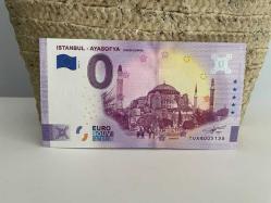 0 Euro Hatıra Para - Ayasofya Camii - Çil