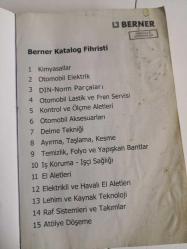 Berner Orijinal Türkçe Katalog