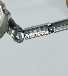 Vintage 1977  CARAVELLE by Bulova  17 Jewels Elastik Kayışlı  Kurmalı Bayan Kol Saati 0091
