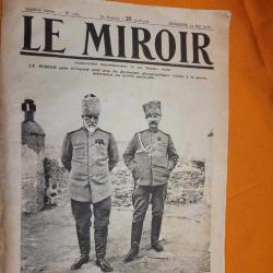 LE MIROIR -1916. BOL SAVAŞ FOTOLU. ERZURUM İŞGALİ KONULU. ORJ.
