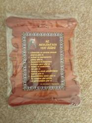 Antika - Mevlana'nın 7 öğüdü. Ahşap üzerine işlenmiş duvar panosu - kitantik - kitaLog