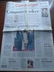 Cumhuriyet Gazetesi - 3  Aralık 2009 - Fenerbahçe Avrupa'nın Lideri - İran'da Makyaj Yasağı - PETA Bu Kez Milano'da - Barack Obama'nın Afgan Planı - Erzincan Cumhuriyet Başsavcısı İlhan Cihaner'den İsmailağa Cemaati Soruşturmasının Çarpıtılmasına Tepki - Abdul Gül İsrail Politikasını Gözden Geçirsin