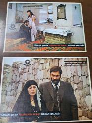 Gramafon Avrat Filmi  - Lobi Kart Seti  - Lobby Cards Set  - Türkan Şoray- Hakan Balamir- Yusuf Kurçenli- Varlık Film- 16'lı Set
