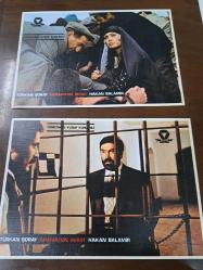 Gramafon Avrat Filmi  - Lobi Kart Seti  - Lobby Cards Set  - Türkan Şoray- Hakan Balamir- Yusuf Kurçenli- Varlık Film- 16'lı Set