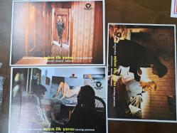 Aşkın İlk Yarısı Filmi  - Lobi Kart Seti  - Lobby Cards Set  - Mahmut Cevher- Sevtap Parman- Hüseyin Karakaş- 12'li Set