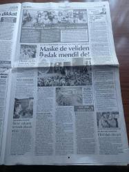 Cumhuriyet Gazetesi - 7 Eylül 2021 - A Milli Takım Hollanda Karşısında - Miguel Crespo Fenerbahçe'de - Gurmelere Özel Lezzet Rotası - Balayı Çiftini Aşı Ayırdı - Diyanet İşleri Başkanı Ali Erbaş Şeriat Çığlıkları Atıyor - İskilipli Atıf'ı Anan Valiye Tepki Gösteren Yurttaşa Dava - Afganistan'da Okulda Peçe Zorunlu Oldu - Jean Paul Belmondo Yaşamını Yitirdi