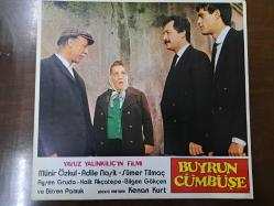 Buyrun Cümbüşe Filmi  - Lobi Kartı - No:1 - Lobby Cards  - Münir Özkul- Adile Naşit- Sümer Tilmaç- Ayşen Gruda- Halit Akçatepe - Bilgen Gökçen - Birsen Pamuk- Kenan Kurt- Yavuz Yalınkılıç