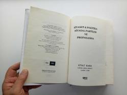 SİYASET & POLİTİKA SİYASAL PARTİLER VE PROPAGANDA (2. EL, CİLTLİ)