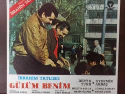 Gülüm Benim Filmi  - Lobi Kart Seti  - Lobby Cards Set  - İbrahim Tatlıses - Derya Tuna - Aydemir Akbaş - Hüseyin Peyda - Göksel Kortay - Hasan Çelik - Güzin Özipek - Erdoğan Ererez - Cahit Berkay - 11'li set