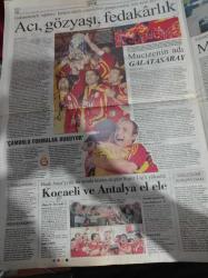 Cumhuriyet Gazetesi - 12 Mayıs 2008 - Mucizenin Adı Galatasaray - Felipe Massa'dqn İstanbul Üçlemesi - Hitit Vazosunda Türk Sazı - 53 Milyon Yoksul - Karakol Basan Terör Timi Vuruldu - Recep Tayyip Erdoğan'a Protesto - Akdeniz Birliği - İmam Hatip Eleştirisi