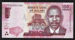 ** MALAVİ ( 100 * KWACHA ) 2020 - ÇİL