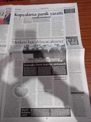 Cumhuriyet Gazetesi - 20 Nisan 2019- Lucescu Beşiktaş'ın Listesinde - Fenerbahçe Galatasaray Derbisi Berabere- CHP Lideri Kemal Kılıçdaroğlu İptal De Kaos Da Olmaz - Soma Tahliyesine Tepki - Oktay Akbal'ı Doğum Gününde Anıyoruz - Adalet Nöbeti Ankara'da - Recep Tayyip Erdoğan Ekrem İmamoğlu'nun Elini Sıkmadı