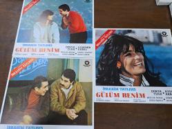 Gülüm Benim Filmi  - Lobi Kart Seti  - Lobby Cards Set  - İbrahim Tatlıses - Derya Tuna - Aydemir Akbaş - Hüseyin Peyda - Göksel Kortay - Hasan Çelik - Güzin Özipek - Erdoğan Ererez - Cahit Berkay - 12'li set