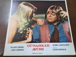 Günahkar Avcısı Filmi  - Lobi Kart Seti  - Lobby Cards Set  - Richard Grenna- Linda Sorensen - Belinda J.Montgomery- George Mendeluk - 9'lu Set
