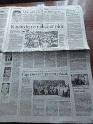Cumhuriyet Gazetesi - 26 Temmuz 2007 - Herkes Gider Hakan Şükür Kalır - Yasin Çakmak Fenerbahçe'yi İstiyorum - Kapadokya Turizmi - Osmanlı Sanatı Japonya'da - Abdullah Gül Cumhurbaşkanı Adayı Gibi - Köpek Eti Yemeyin - Deniz Baykal SHP Ve DSP'yi Unuttu - Fransa'da Tarikat Kampına Kilit - Çevreci Avukatlar Fişlendi